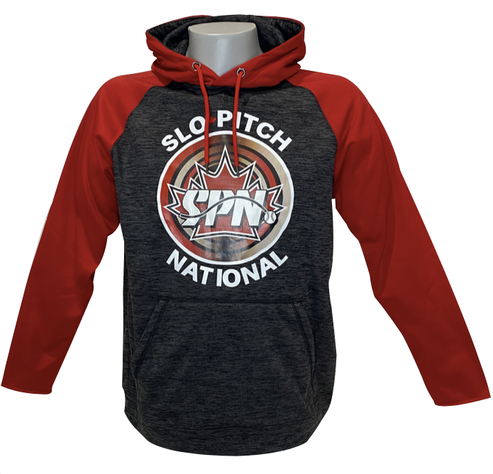 SPUTTERING LOGO WIDE HOODIE-