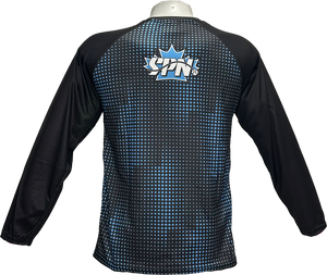 Drifit - Long Sleeve - Black/Blue