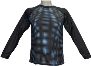 Drifit - Long Sleeve - Black/Blue