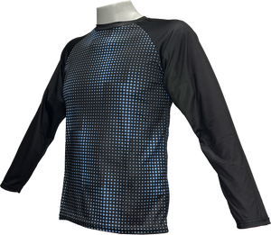 Drifit - Long Sleeve - Black/Blue