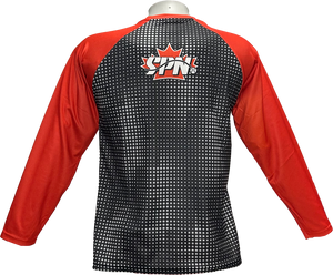 Drifit - Long Sleeve - Red/Black