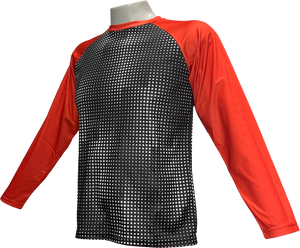 Drifit - Long Sleeve - Red/Black