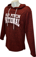 Load image into Gallery viewer, Hoodie - Lightweight - Heather Cranberry
