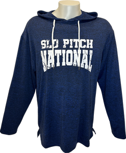 Hoodie - Lightweight - Heather Navy