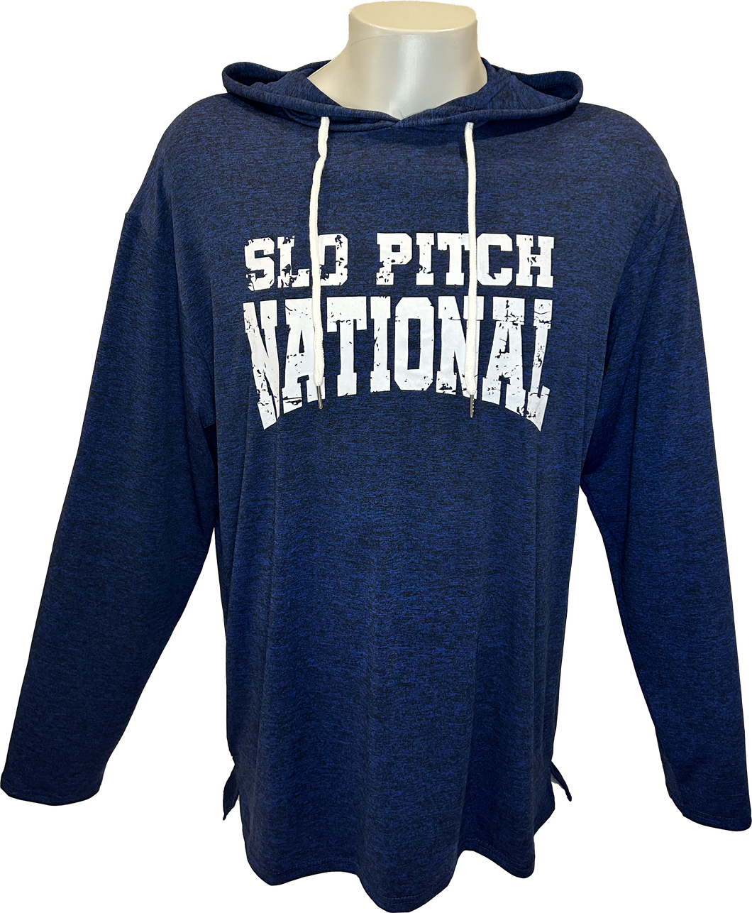 Hoodie - Lightweight - Heather Navy